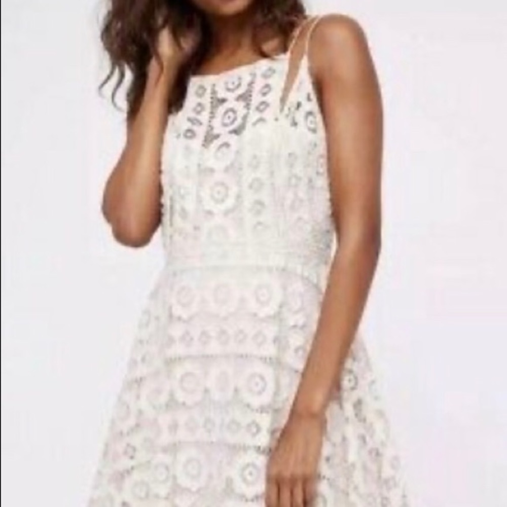 Free People Just Like Honey Lace A-Line Dress